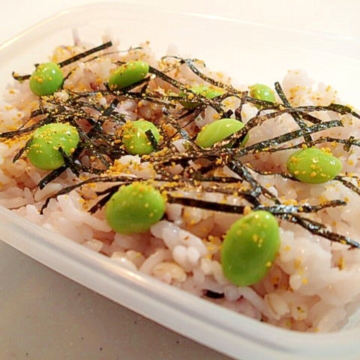 お弁当 刻み海苔と枝豆の雑穀ご飯 レシピ 作り方 By ぷ みぃまま 楽天レシピ お弁当 刻み海苔と枝豆の雑穀ご飯 レシピ 作り方 By ぷ みぃまま 楽天レシピ